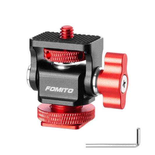 Fomito- Z3 Camera Monitor Holder Mount Arm Hot Shoe Adapter for Field Monitor, Smartphone, LED Video Light, Microphone(New Upgrade Model)- F0004/F0005/F0006