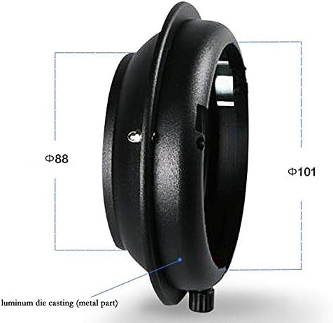 Fomito Balcar Speedring to Bowens Mount Converter Monolight Interchangeable Adapter Ring