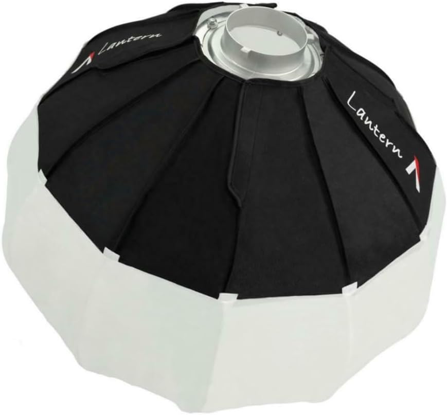 Aputure Lantern Softbox Soft Light Modifier,26inch, Quick-Setup Quick-Folding Aputure Space Light Upgraded for Aputure 300D Mark II 120D 120T 120D Mark II 300X and Other Bowens Mount Light