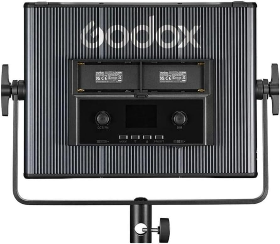 Godox LDX50R RGBWW LED Light Panel with Detachable Diffuser, Metal Casing, and 5-Preconfigured Color Temperatures for Creative Freedom