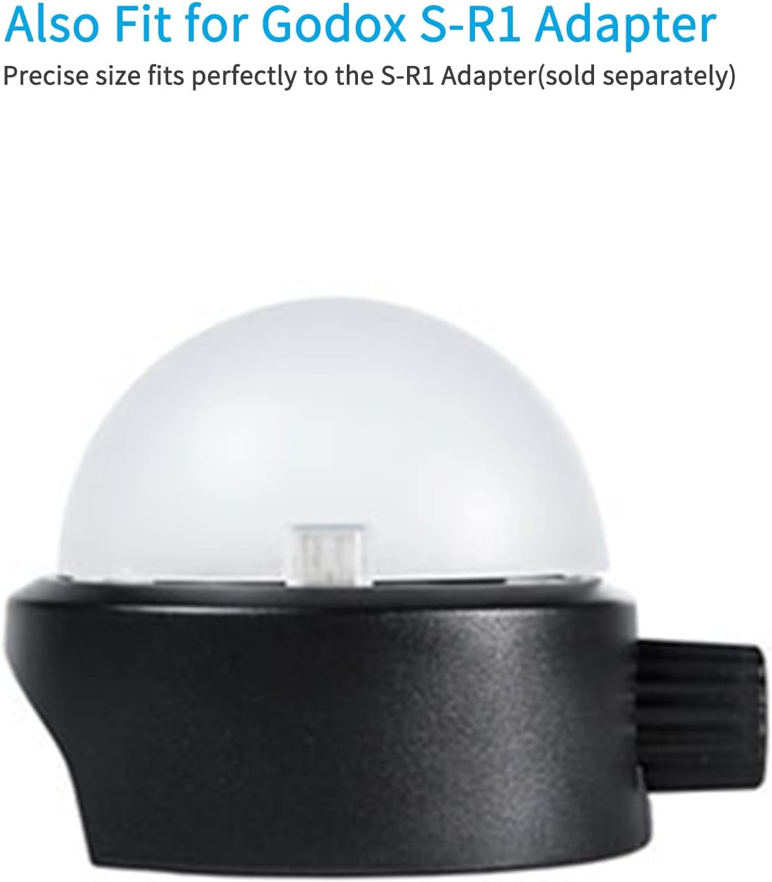 Godox AK-R11 Diffuser Dome for Godox V1 V1pro V100 Round Head Flash for Godox AD100Pro / H200R