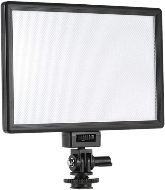 VILTROX L116T CRI95+ Super Slim Dimmable LED Light Panel,Bi-Color 3300K-5600K LED Video Light with LCD Control/Light Mount (NO Battery/No ac Adapter)