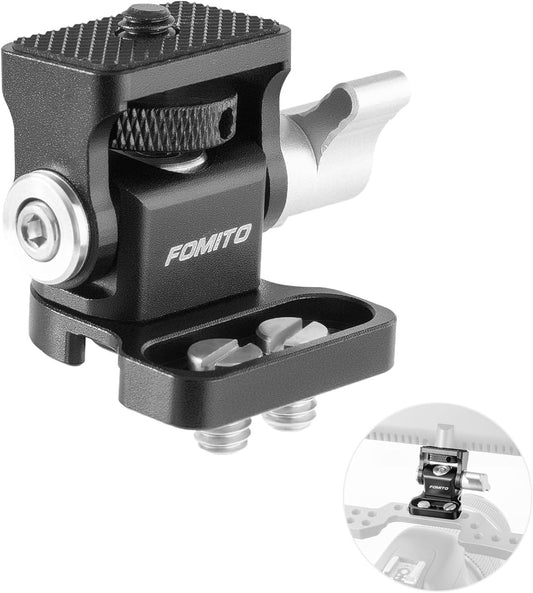 Fomito-Z6 Camera Monitor Holder Mount Arm Hot Shoe Adapter for Field Monitor, Smartphone, Led Video Light, Microphone (New Upgrade Model)-F0013/F0014/F0015