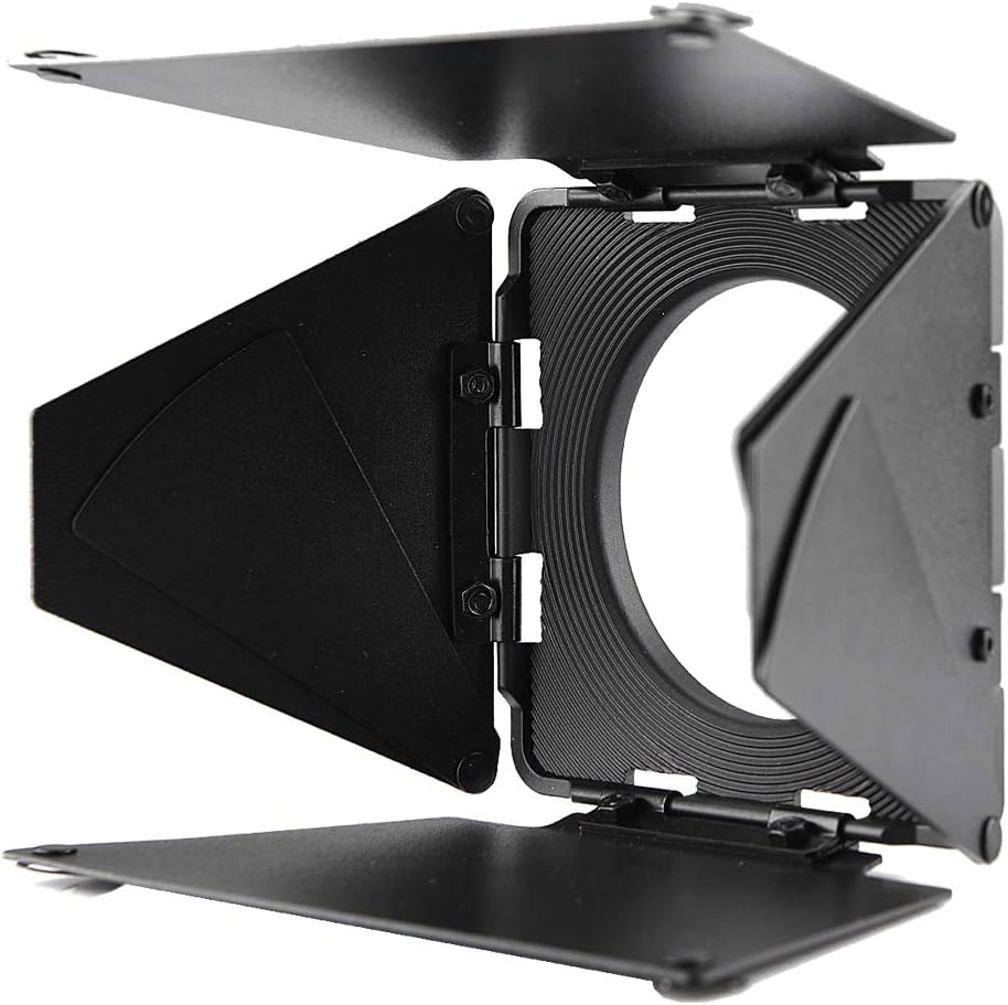 Godox SA-08 8 Leaves barndoor with TUYUNG Cloth for Godox S30 Focusing LED Video Light