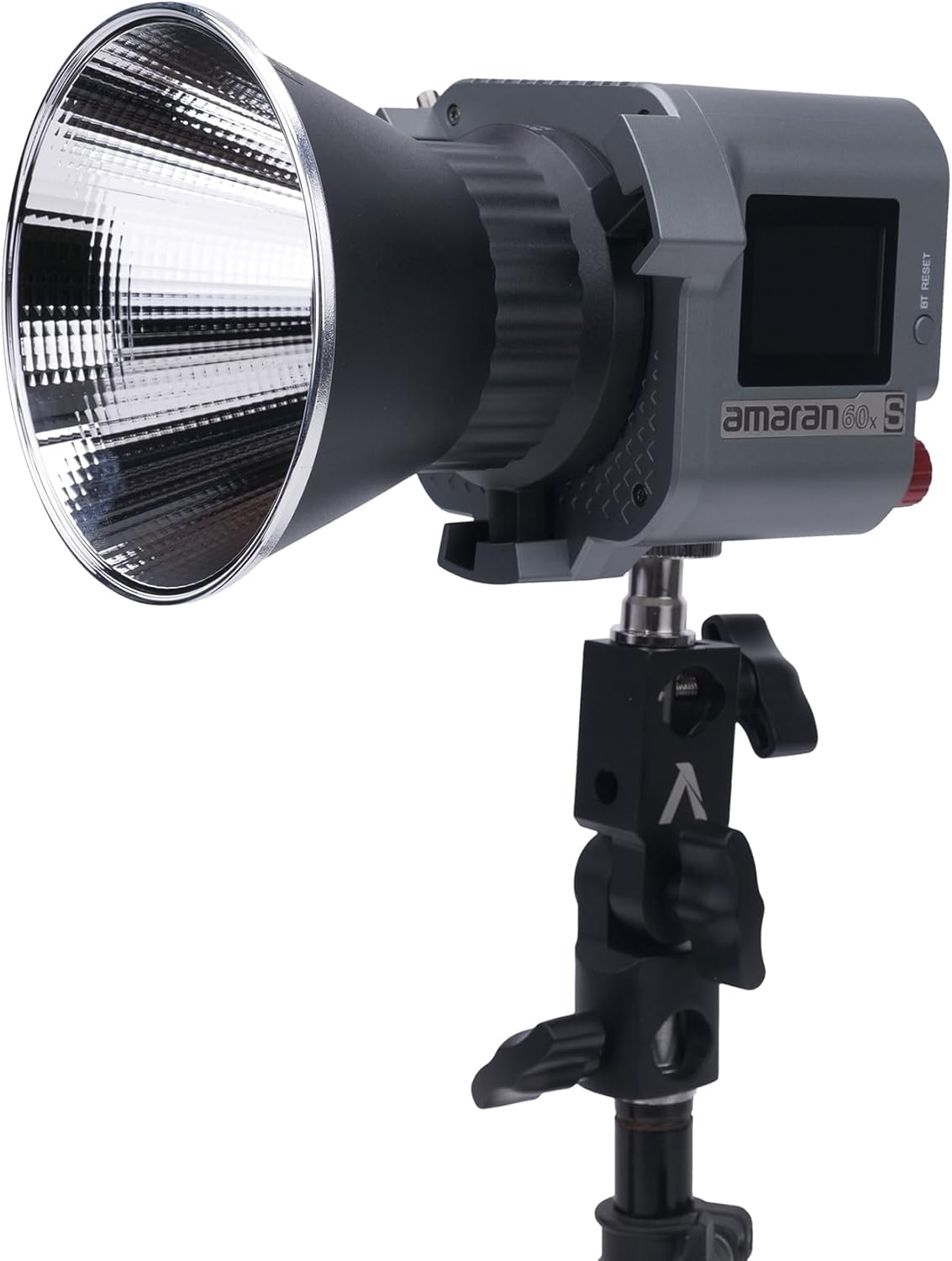 Aputure Amaran COB 60X S LED Video Light Bowens Mount,33,300 lux @1m Bi-Color 2700-6500k Photography Studio Lighting,AC/DC Power Support with App Control for Studio Live Streaming Video Shooting