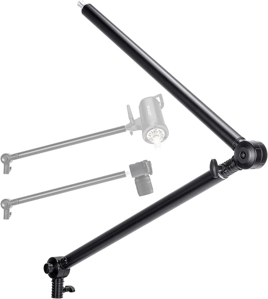 FOMITO-ZJ-SB-01 48" Super Articulating Magic Arm with Light Stand Extender - 2 Section Separable Bracket for Camera, Field Monitor, LED Video Light - Max Load 10KG with Single Section-F0062