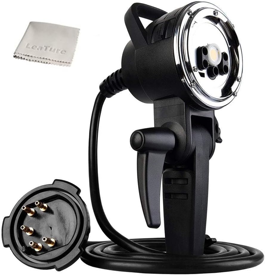 Godox AD-H600B 600W Bowens Mount Flash Extension Head Protable Off-Camera Light Lamp for Godox Witstro AD600B AD600BM (AD-H600B)