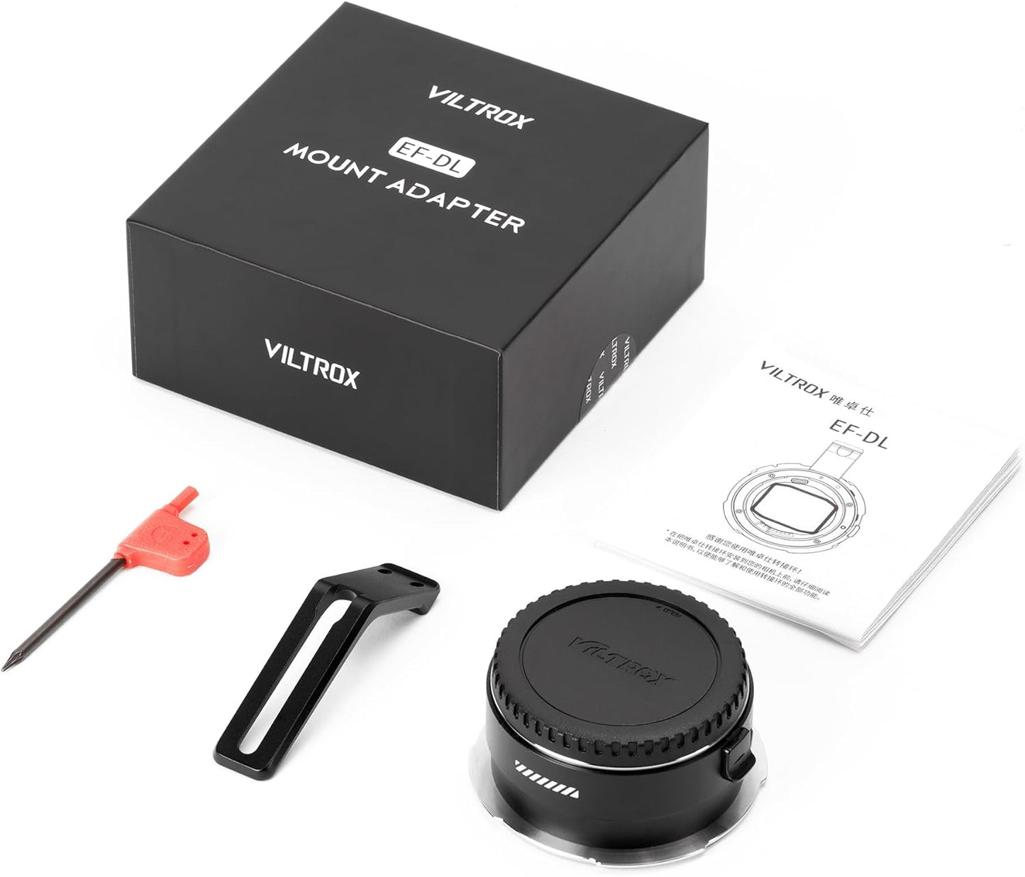VILTROX EF Lens to DJI Ronin 4D Lens Apater, EF-DL Lens Mount Adapter Ring, EF EF-S Lens to DJI Ronin 4D Cinema Cameras, with Rangefinder Bracket