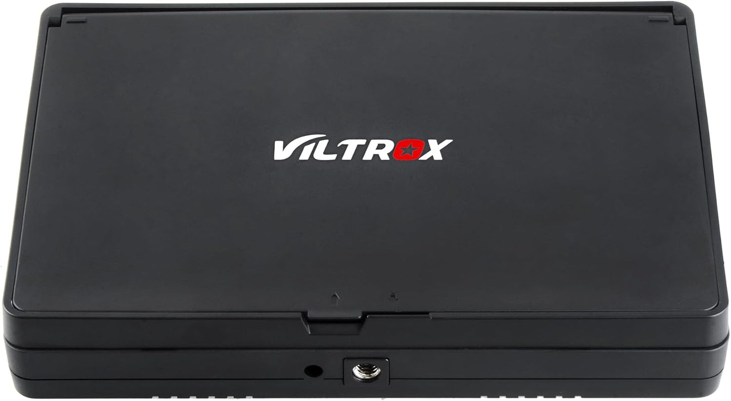 7 inch 4K HDMI Field Monitor Kit, VILTROX DC-70 II on Camera Monitor with HDMI Output, Peaking Focus Assist Video Monitor with Sunshade Hood/Battery