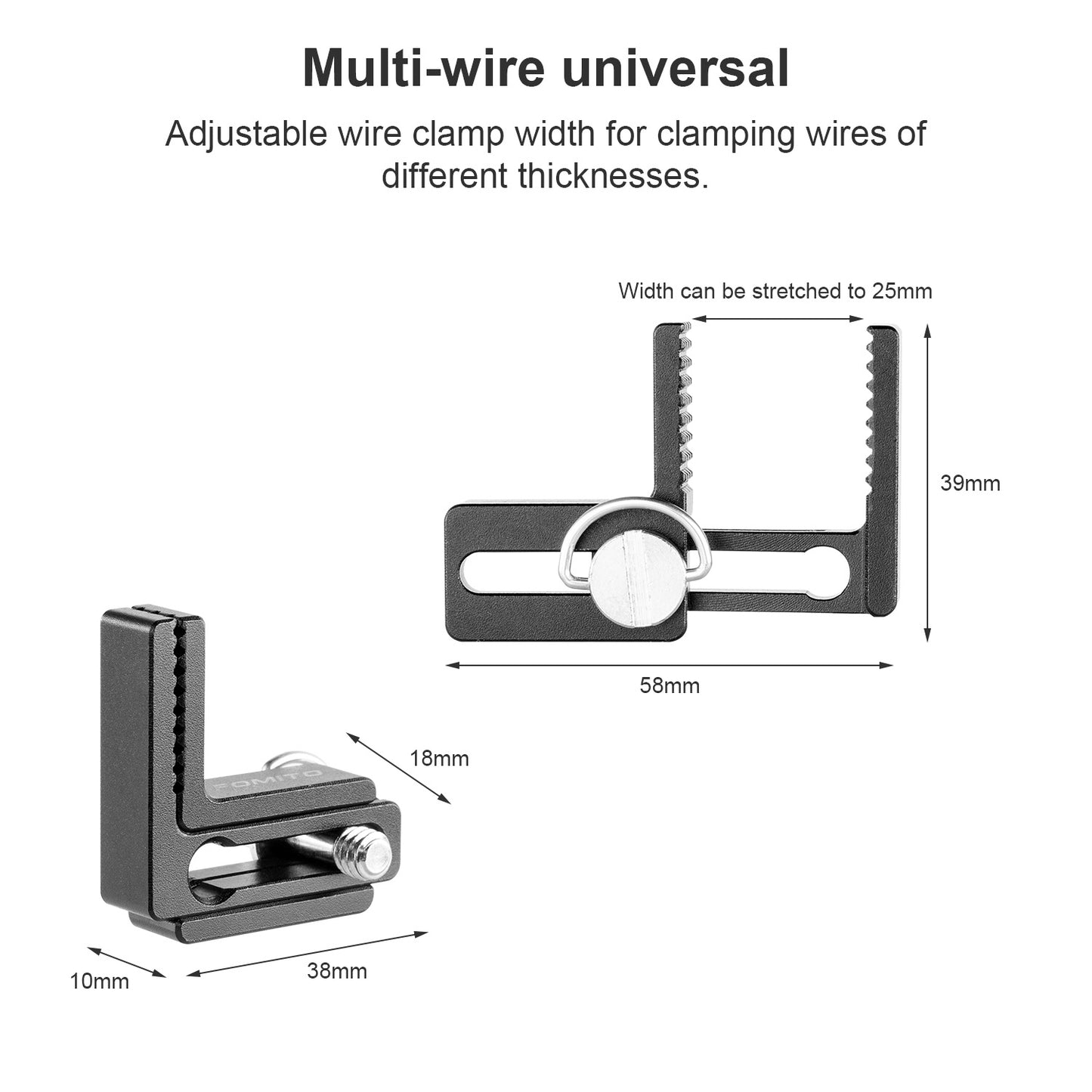 Fomito- XJ - HDMI Cable Clip-F0043