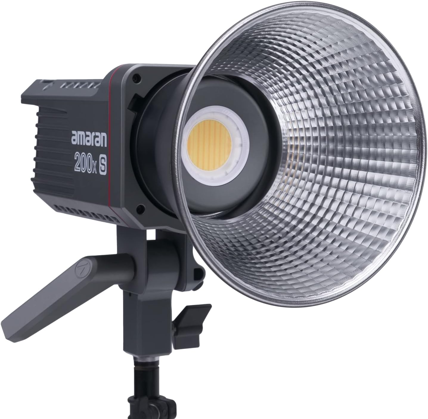 Amaran 200X S COB Video Light,200W Output Bowens Mount Photography Light,App Control 9 Built-in Lighting Effects DC/AC Power Supply Ultra Silent Fan for Photography/Video Recording/Live Streaming