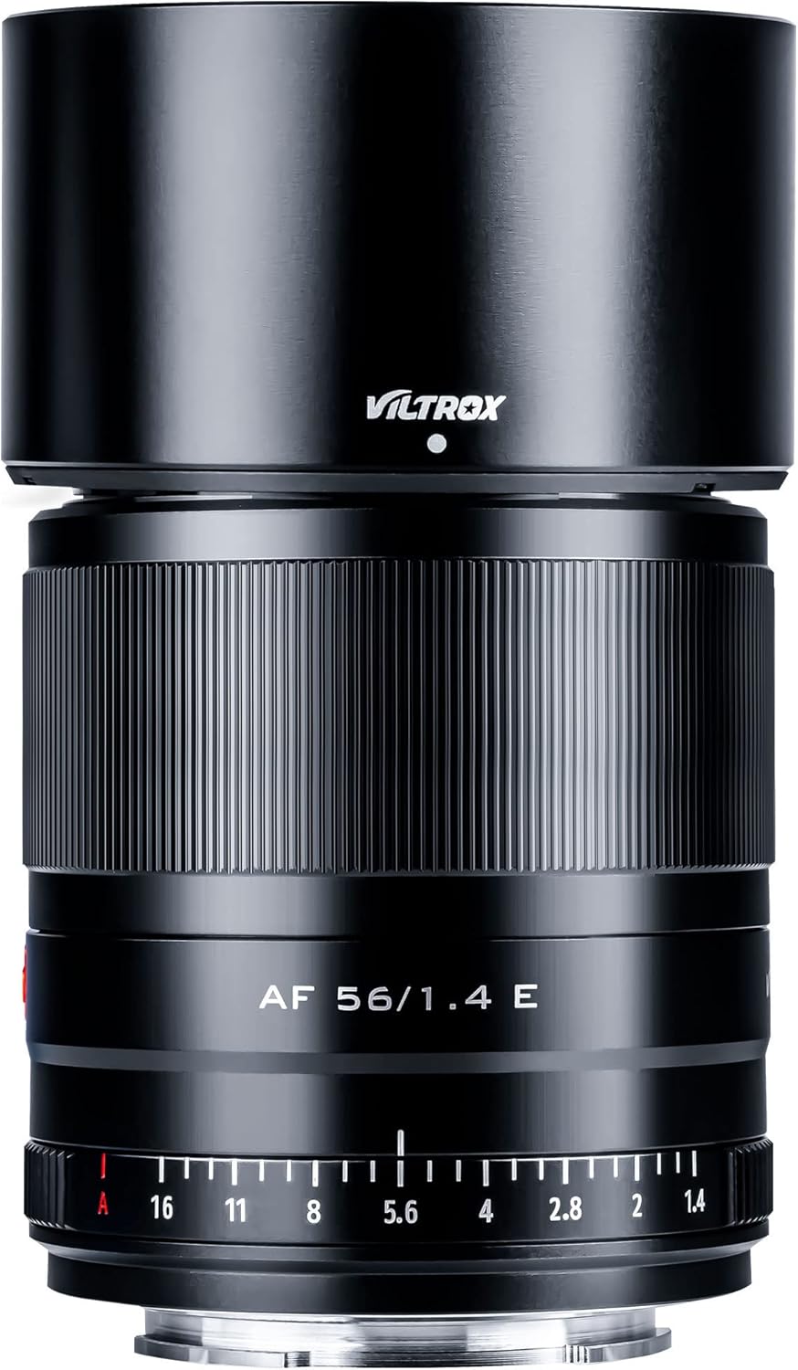 VILTROX 56mm F1.4 f/1.4 Autofocus E Lens for Sony E Mount a6300 a6400 a6500 a6600 a7 a7S a7c a7Ⅱ a7RⅡ a7SⅢ a7Ⅲ a7RⅢ a7RⅣ