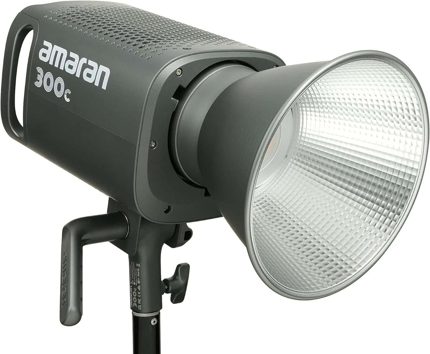 Aputure Amaran 300c RGB COB Video Light Bowen Mount 2,500K to 7,500K CCT with G/M Adjustment 26,580 lux @ 1m with Hyper Reflector Support APP Control