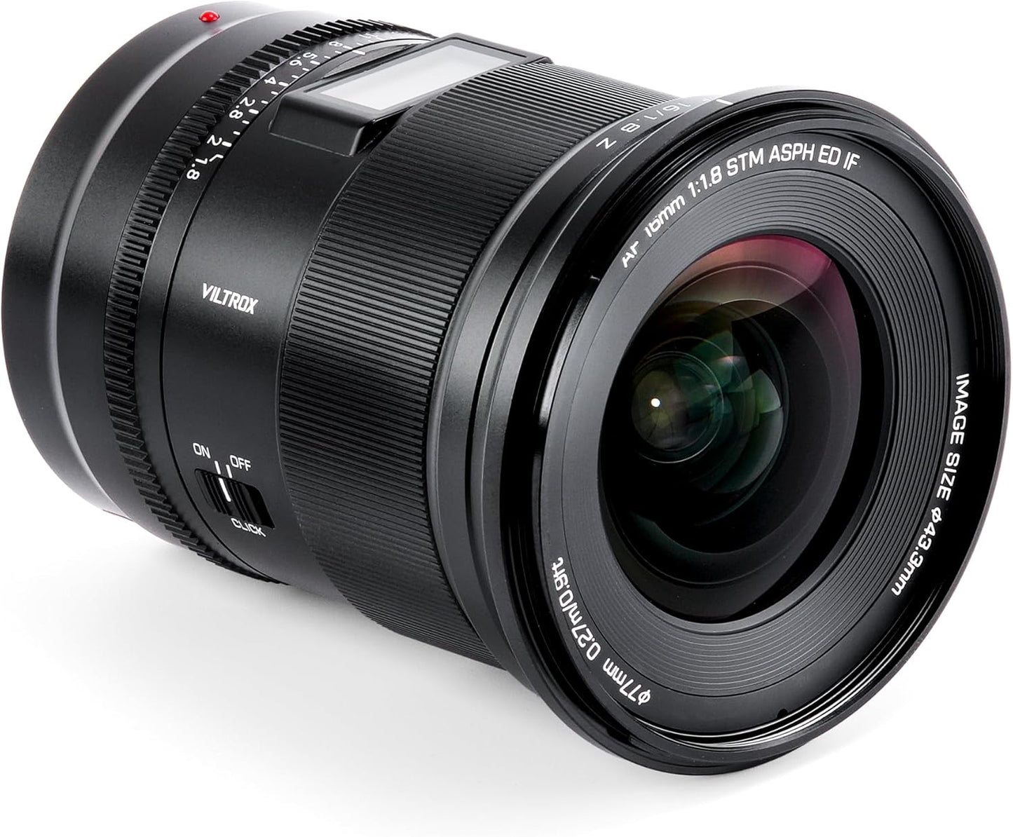 VILTROX AF 16mm F1.8 Z Full Frame Lens for Nikon Z-Mount, AF 16mm F/1.8 Z with Built-in LCD Screen Wide Angle Lens for Nikon Z Mount Z7 Z7ii Z8 Z8ii Z9 Zf Z30 Z50 Zfc