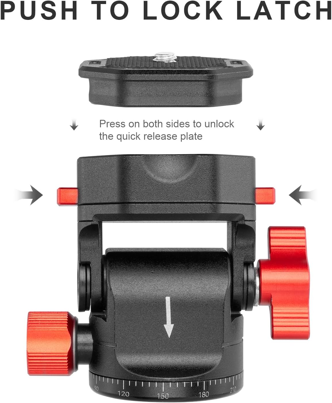Fomito- Z4 Camera Monitor Holder Mount Arm Hot Shoe Adapter for Field Monitor, Smartphone, Led Video Light, Microphone (New Upgrade Model)-F0009
