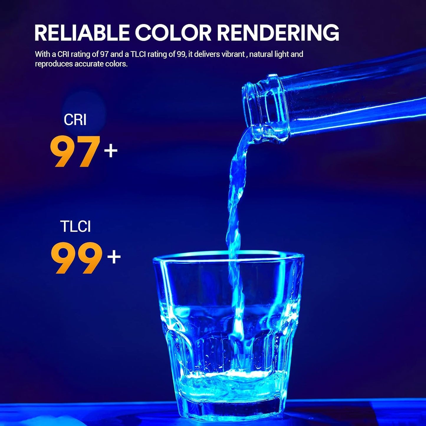 TL30 RGB Tube Light, CRI 97+ TLCI 99+ Handheld Full Color LED Video Light Wand, 2700K-6500K Dimmable LED Light Stick, 37 FX Light Effects, 2900mAh Battery, Bluetooth APP Control