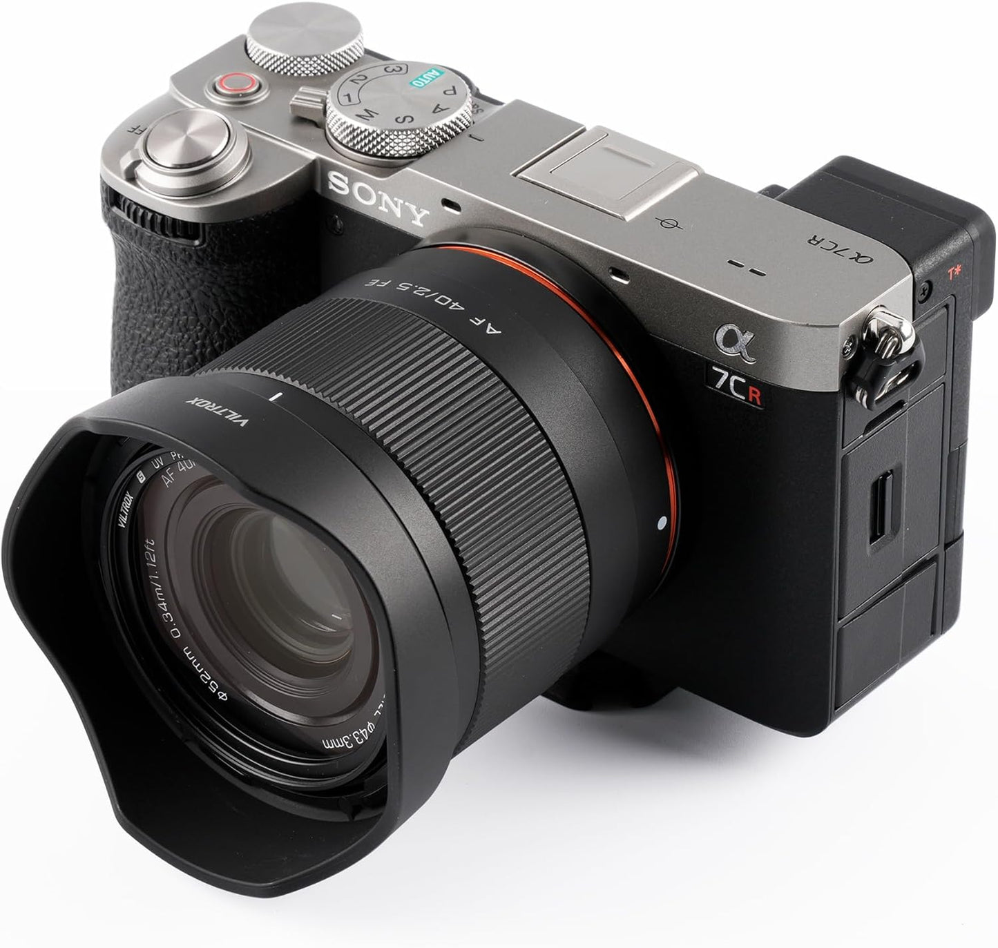 VILTROX AF 40mm f2.5 FE Full Frame Lens for Sony, 40mm f/2.5 Prime e Mount Lens for Sony a7cr a7ii a9iii a7cii a7rv a6700 a7iv a7iii ZV-E10 II a6600 a6400