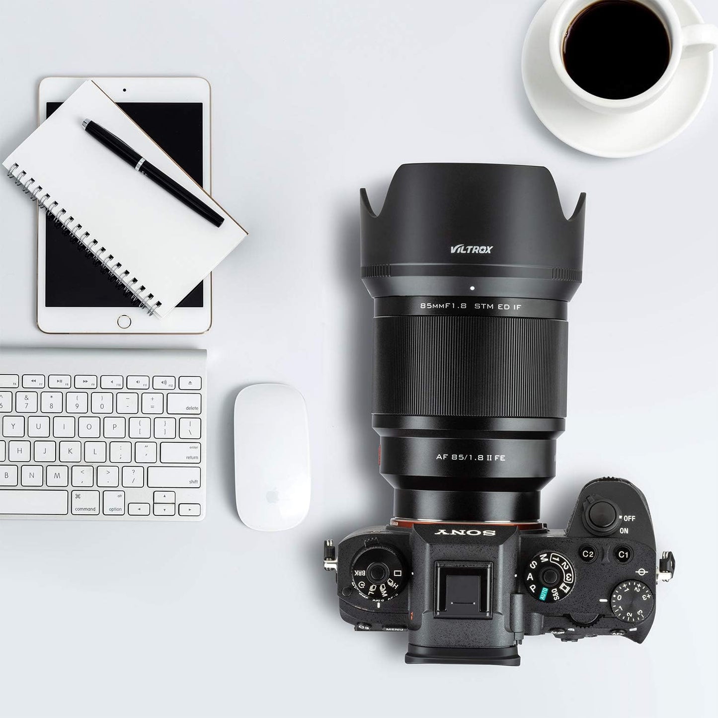 VILTROX 85mm F/1.8 F1.8 Mark II STM Full-Frame 85mm f1.8 ii for AF Auto Focus for Sony E-Mount Camera A7III A7RIII A7SII A7II a6500 a6400 a6300