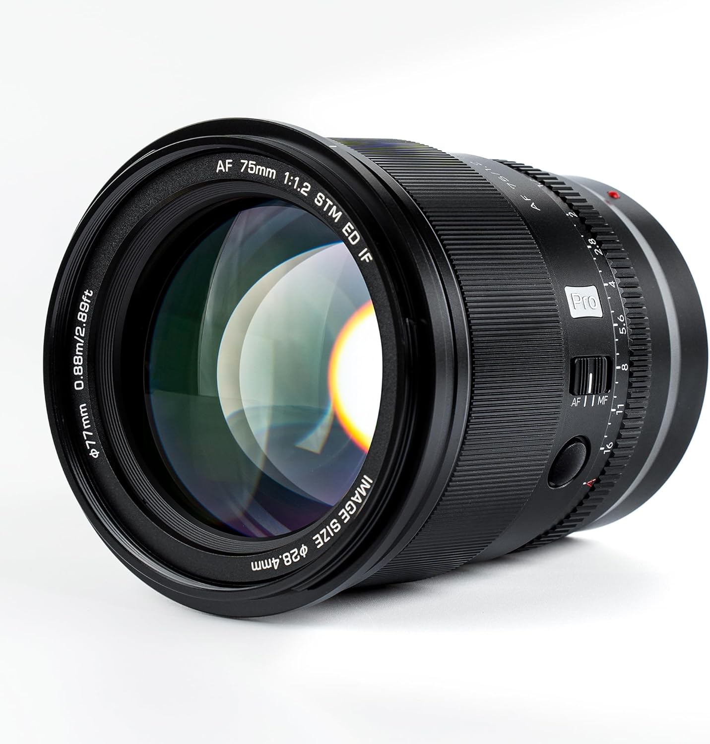 VILTROX 75mm f1.2 Pro Z Mount for Nikon, 75mm f/1.2 for Nikon Z APS-C Auto Focus Lens for Nikon Z fc Z30 Z50