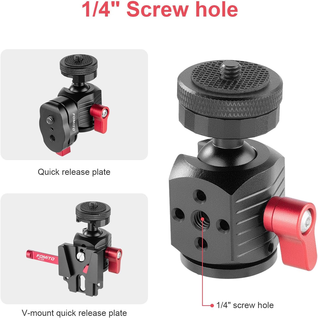 FOMITO Q2 Mini Ballhead - F0048