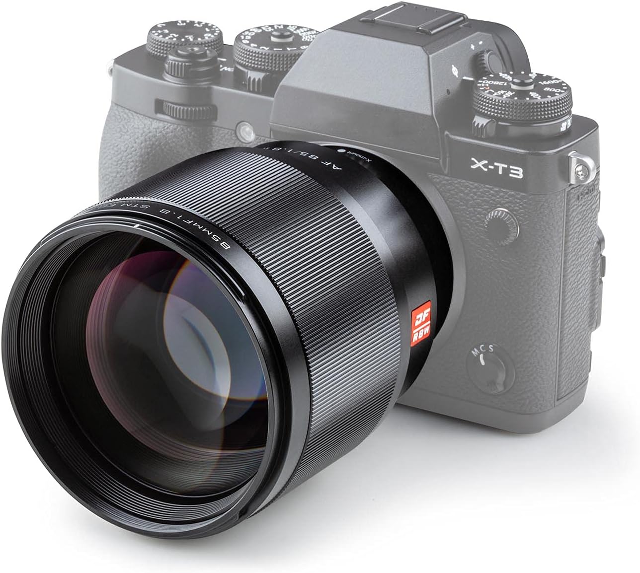 VILTROX 85mm f1.8 Mark II for Fuji x Mount 85mm ii Lens AF Auto Lens Portrait Fixed Focus Lens for Fujifilm Fuji X Mount Camera X-T3 X-T2 X-T30 X-T20 X-T10 X-T100 X-PRO2