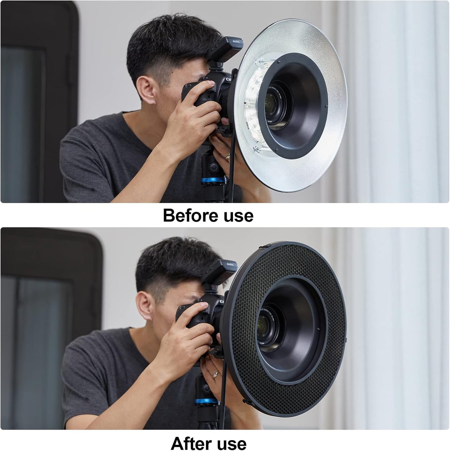 Godox R200-RHC30 Photography Honeycomb Grid for Godox RFT-25S Reflector Beauty Dish