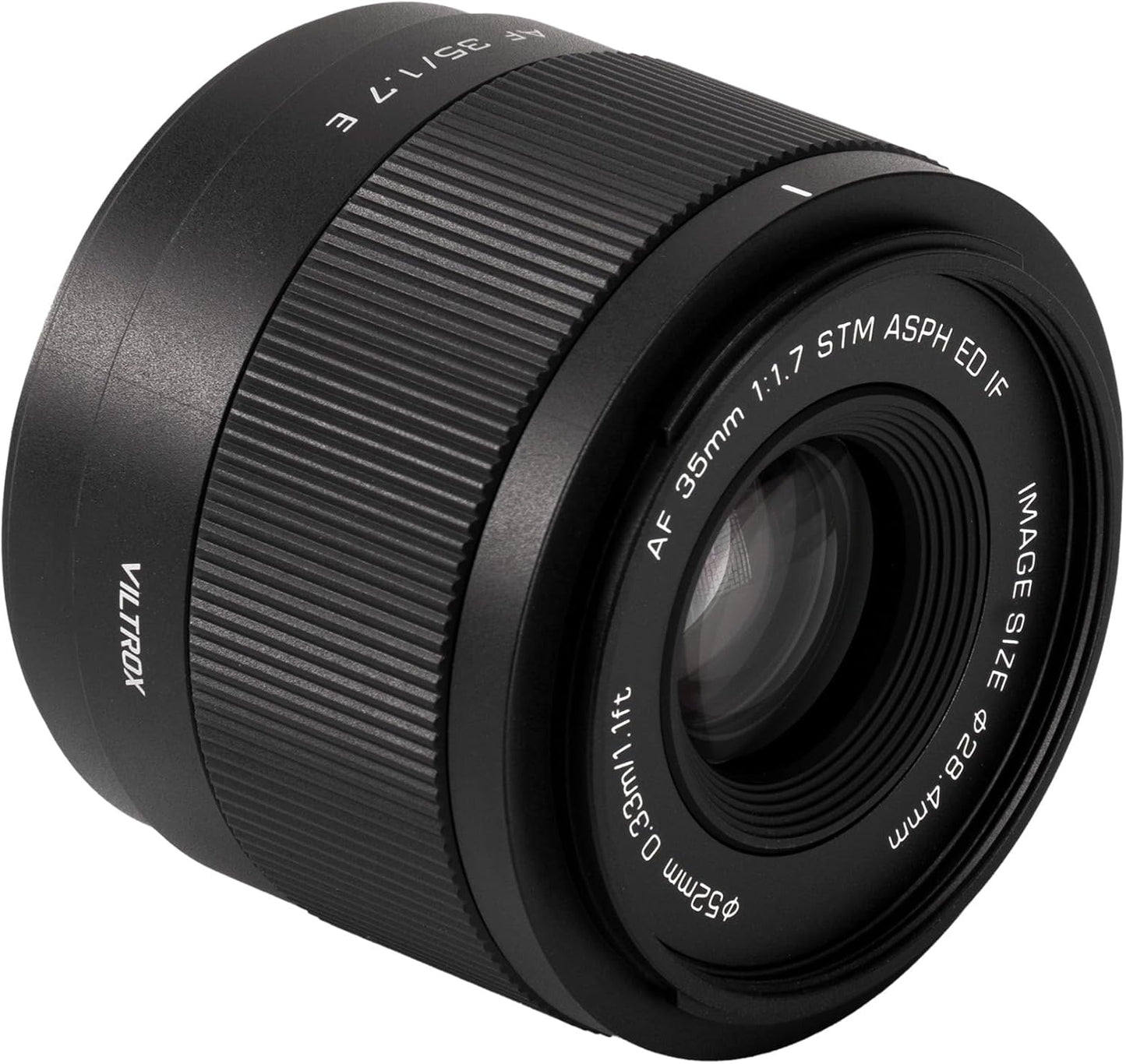 VILTROX 35mm f1.7 E, AF 35mm F1.7 E Mount Lens for Sony E, Auto Fcous APS-C Large Aperture Prime Lens for Sony ZV-E10 II EV10 a6700 a6600 a6400 a7c ii a7rv a7iii