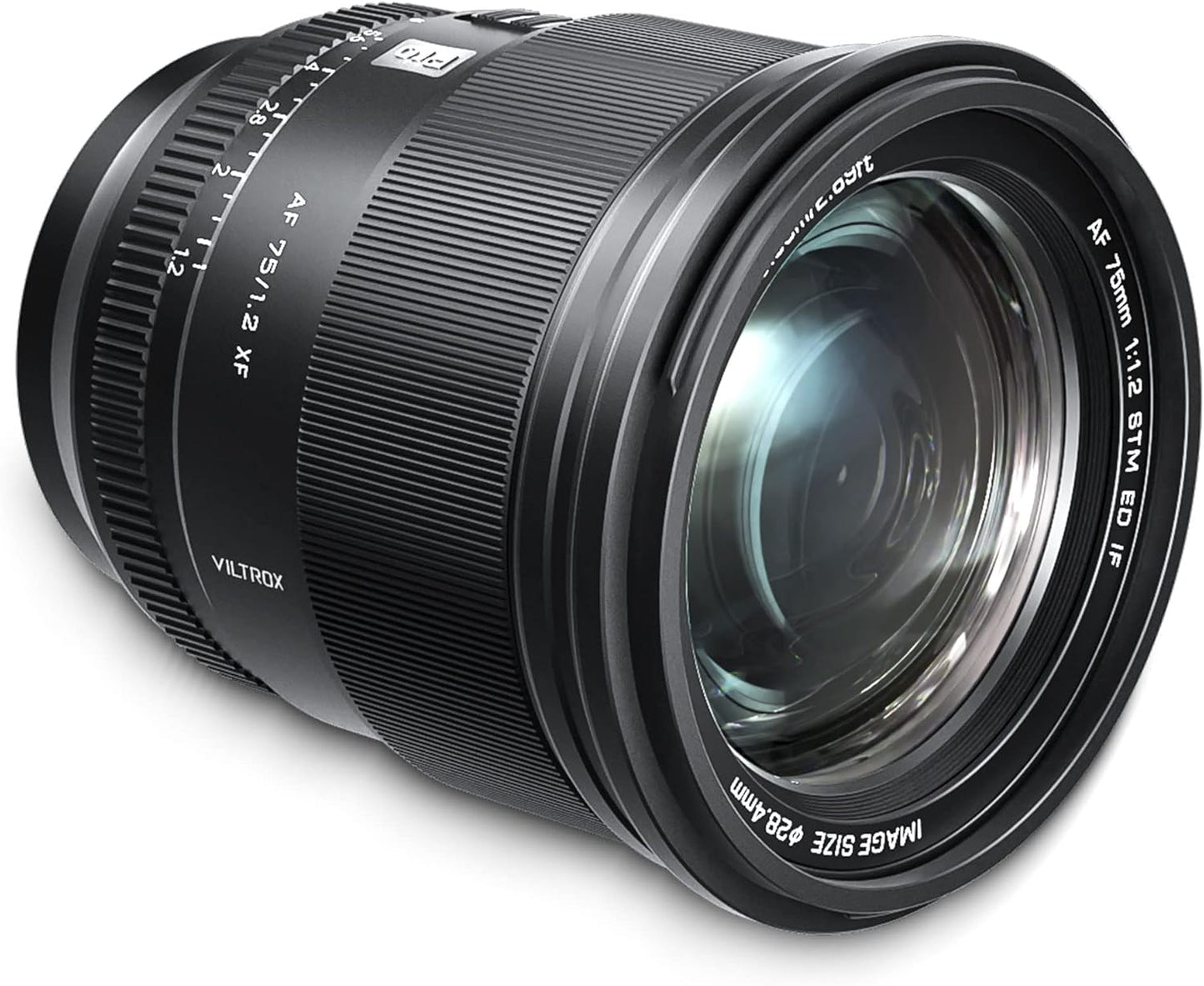 VILTROX PRO 75mm f/1.2 f1.2 Fuji x Mount APS-C Prime Lens for Fujifilm X Mount Camera X-T5 X-H2 X-H2S X-T30 II X-T4