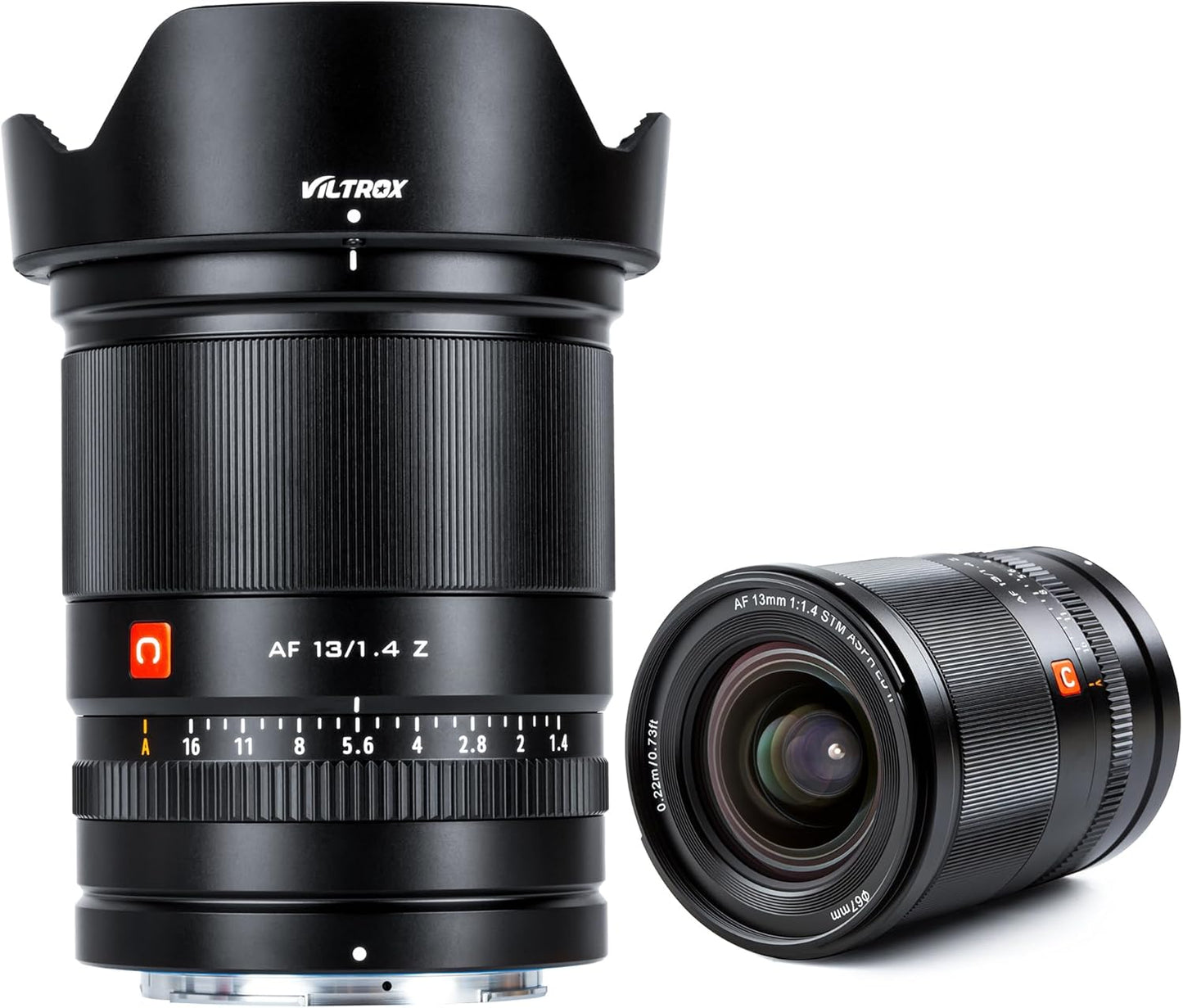 VILTROX 13mm F1.4 f/1.4 Z Mount Lens, Super Wide Angle Autofocus APS-C Lens for Nikon Z50 Z30 Z6II Z7II Z6 Z7