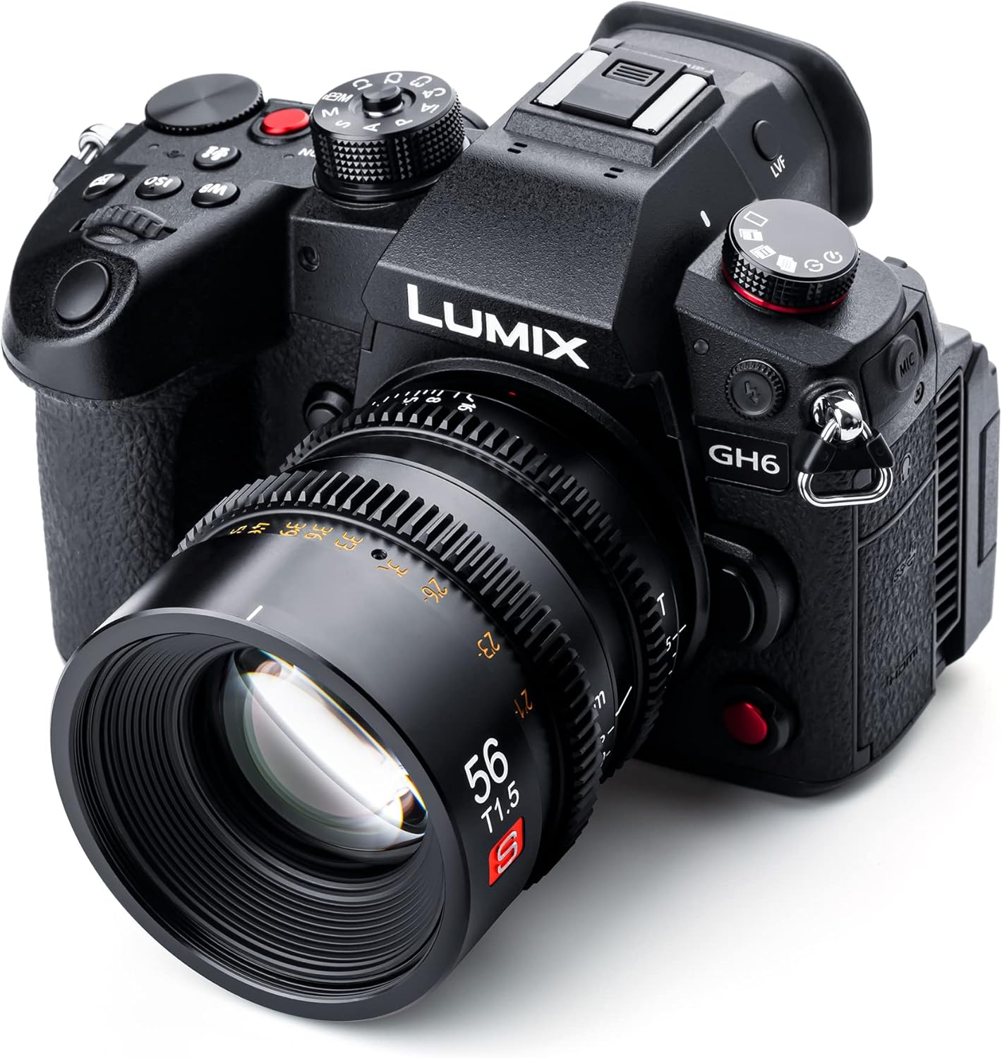 VILTROX 56mm T1.5 Micro 4/3 Mount Cine Lens, for Micro Four Thirds Mount Olympus Panasonic Lumix…