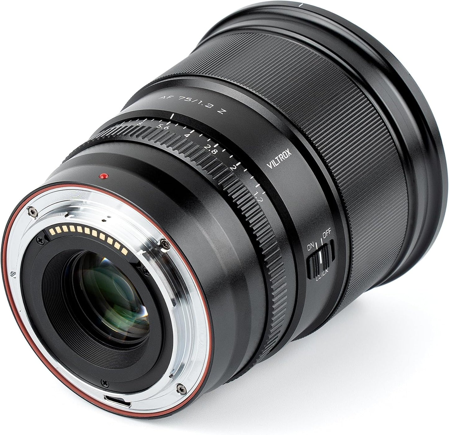VILTROX 75mm f1.2 Pro Z Mount for Nikon, 75mm f/1.2 for Nikon Z APS-C Auto Focus Lens for Nikon Z fc Z30 Z50