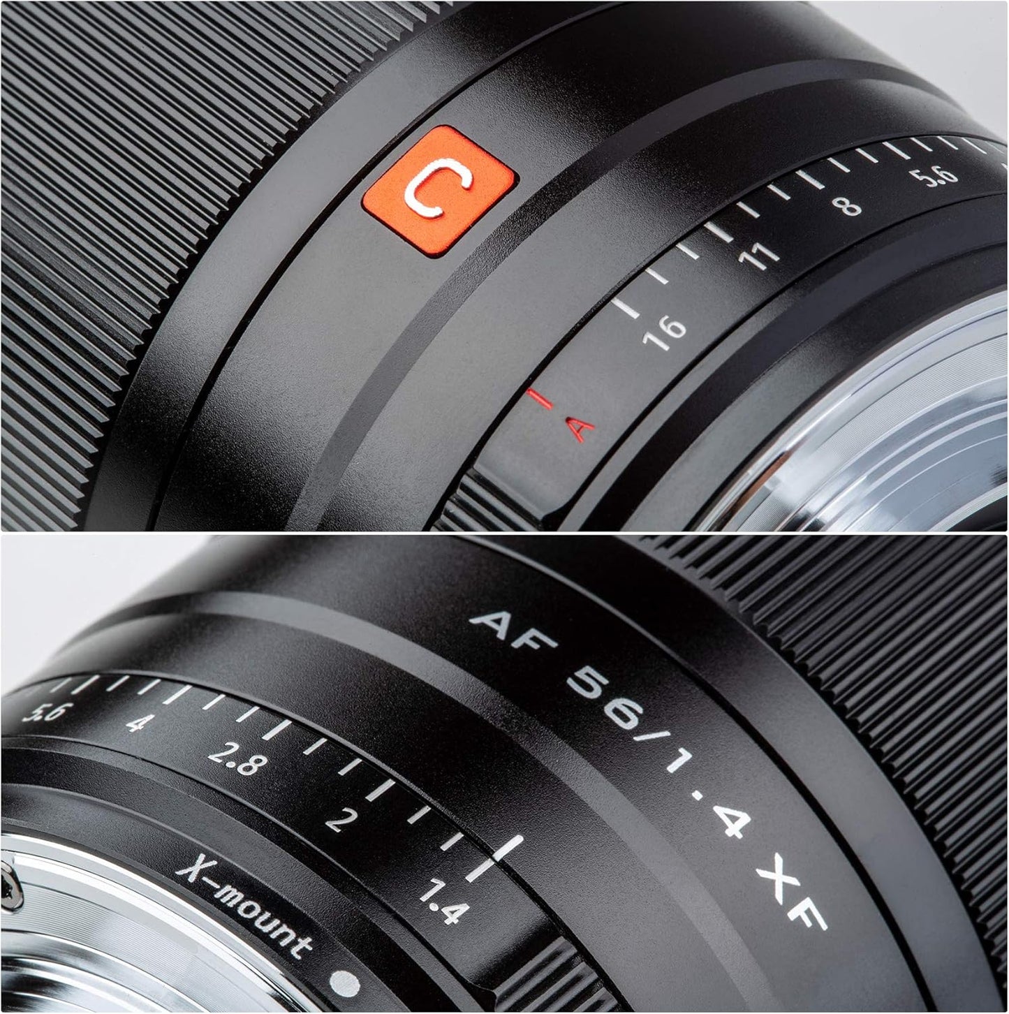 VILTROX 56mm F1.4 STM APS-C Frame Auto Focus Standard Prime Lens for Fuji Fujifilm X-Mount Mirrorless Digital Camera X-M1 X-H1 X-PRO3 X-PRO2 X-T4 X-T3 X-T2 X-S10 X-T30 X-T20 X-T200 Black