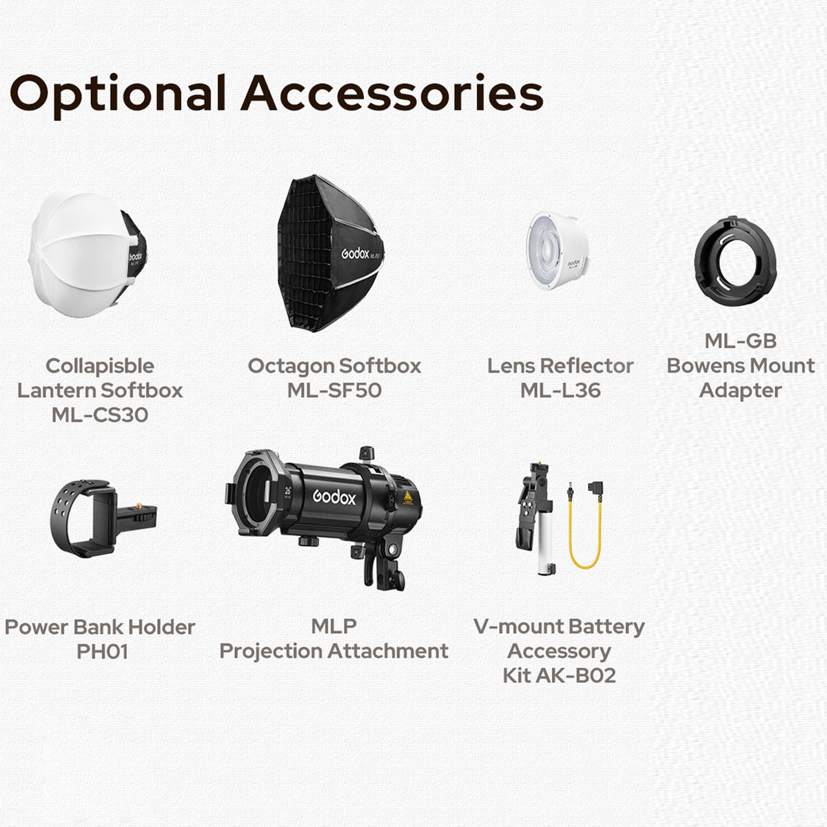 Godox ML100Bi Portable LED Video Light (100W Bi-Color 2800K-6500K)