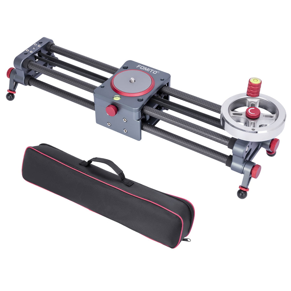 Fomito double distance Carbon Fiber slider rail slider track dolly ultra silent motor control