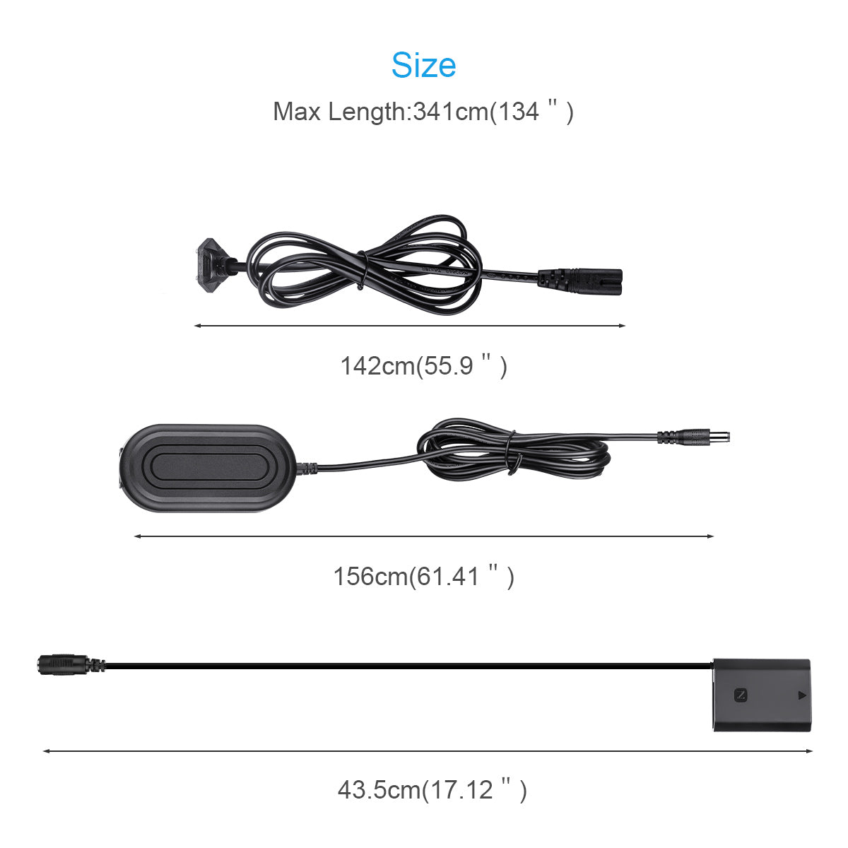 Fomito NP-FZ100 AC Power Adapter Kit Replacement for Sony BC-QZ1 Battery Charger A7 III