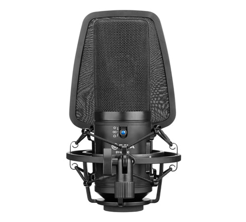 BOYA BY-M1000 Large Diaphragm Broadcast-quality Condenser Microphone with Shockmount & Pop Filter