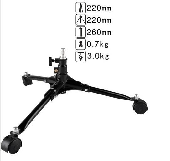 NiceFoto LS-20 Studio Flash Floor Stand with wheel The highest height 220mm