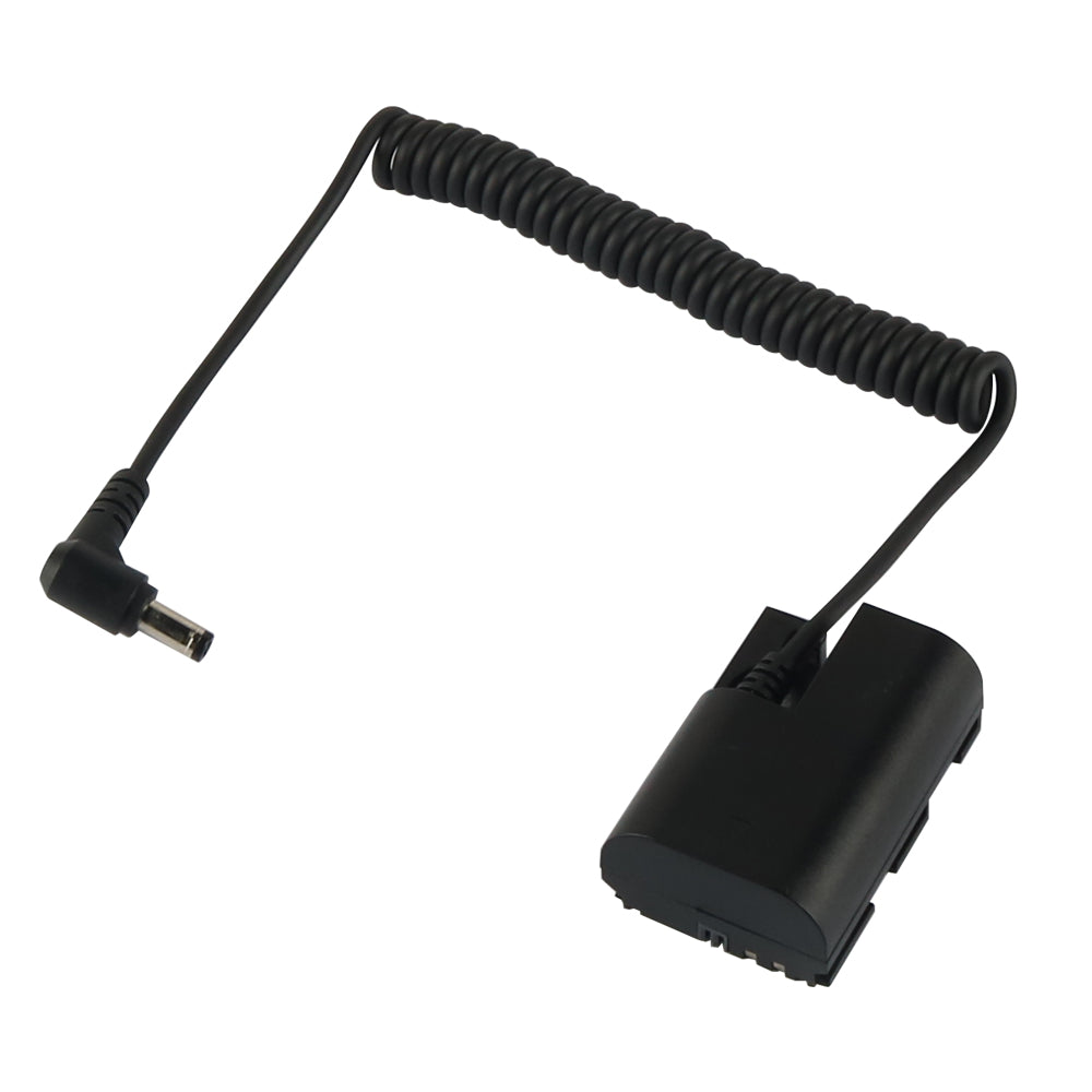 Fomito NP-F970 F960 F750 F770 F550 Adapter Replacement Power Adapter Convert to LP-E6 Dummy Battery