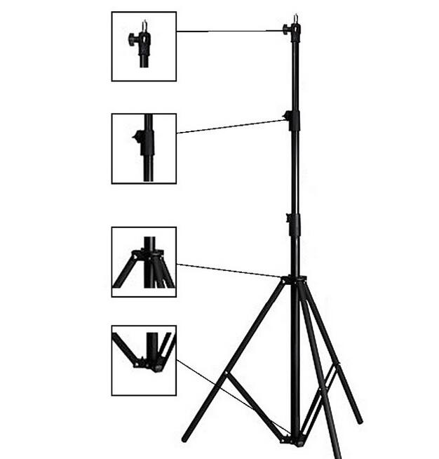 NiceFoto LS-260AT Photo equipment accessories retractable &flexible Air Cushion light stand