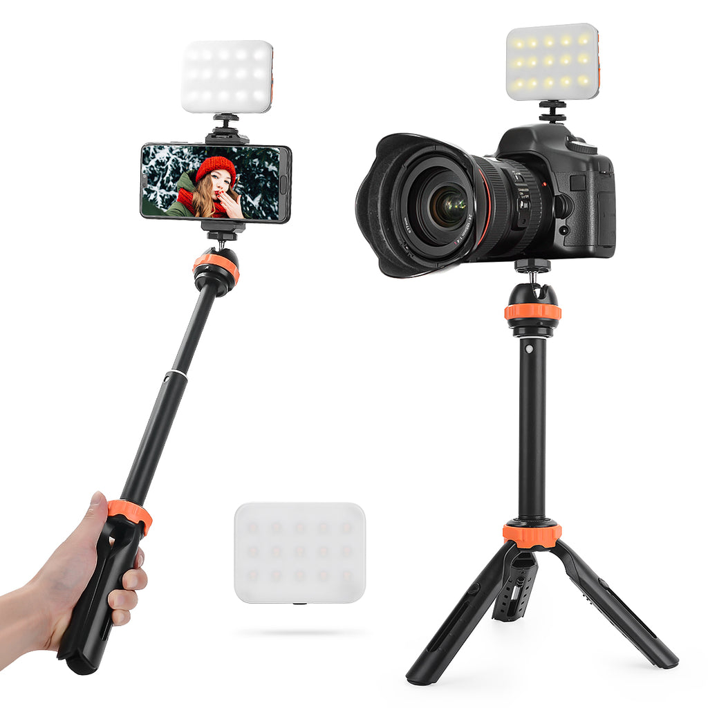 Fomito Mini LED Light IP65 Waterproof Dust-proof Magnet RGB LED KIT With Tripod 3200K-6500K