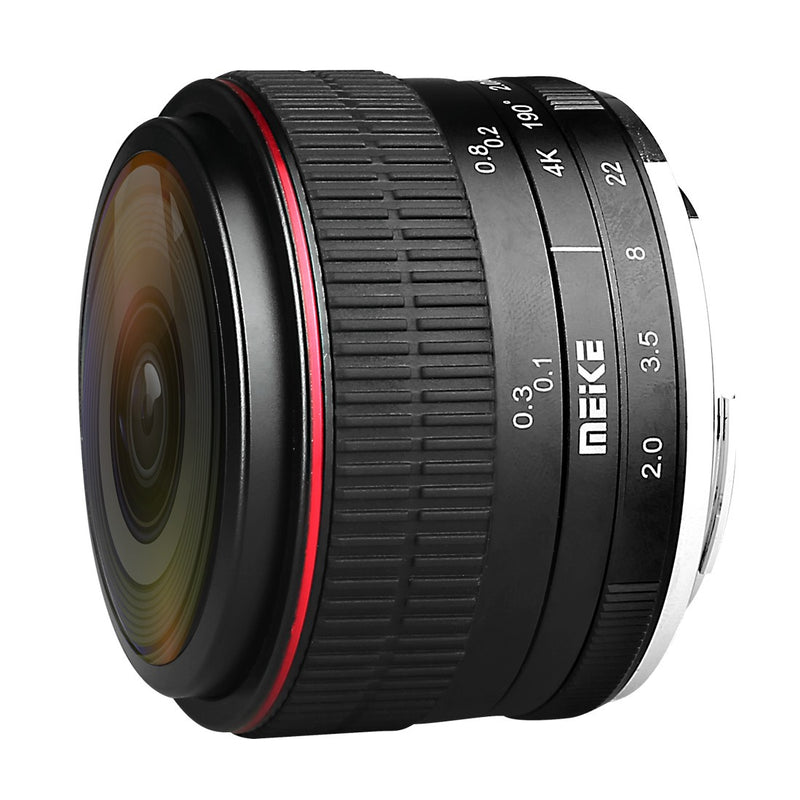 Meike MK-6.5mm F2.0 Fisheye Lens Fit for Canon/Sony/Olympus/Panasonic/Fujifilm