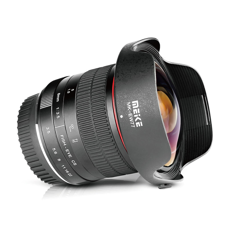 fisheye angle