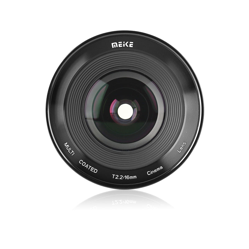 Meike 16mm T2.2 Manual Focus Cinema Lens Fit for M4/3 Min(OLYMPUS/Panasonic Lumix)