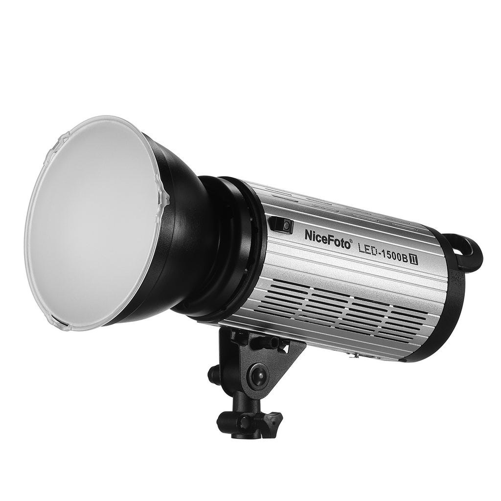 NiceFoto LED-1500B II Daylight LED Video Light Dual Power Supply Mobile APP 2.4G Remote Control