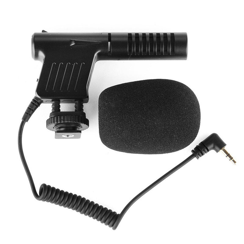 BOYA BY-VM01 Condenser Mini Microphone  Low noise circuitry Broadcast-Quality Mic Unidirectional Condenser microphone