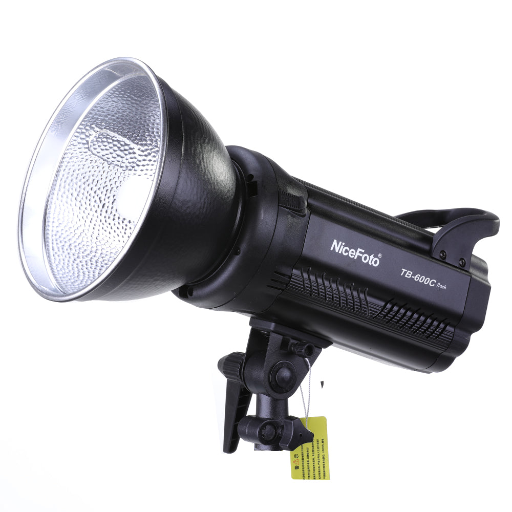 NiceFoto TB-600C 600W GN85 Monolight Strobe Photography Studio Flash with Lamp Head