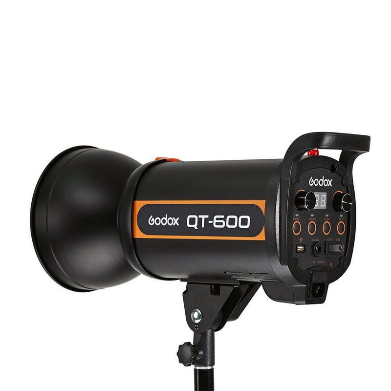 Godox 3X QT600W Studio Flash Light w/ Stand Softbox Trigger Carrying Case Kit - FOMITO.SHOP