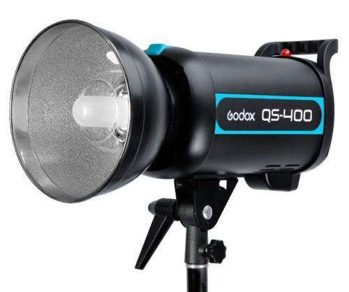 Godox 2X QS-400 800W Studio Flash Strobe + Stand + Softbox + FT-16 Kit 230V - FOMITO.SHOP