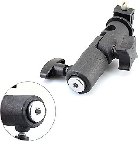 Fomito Metal E-type Flash Holder Universal Hot Shoe Bracket Tripod for Reflective Umbrella