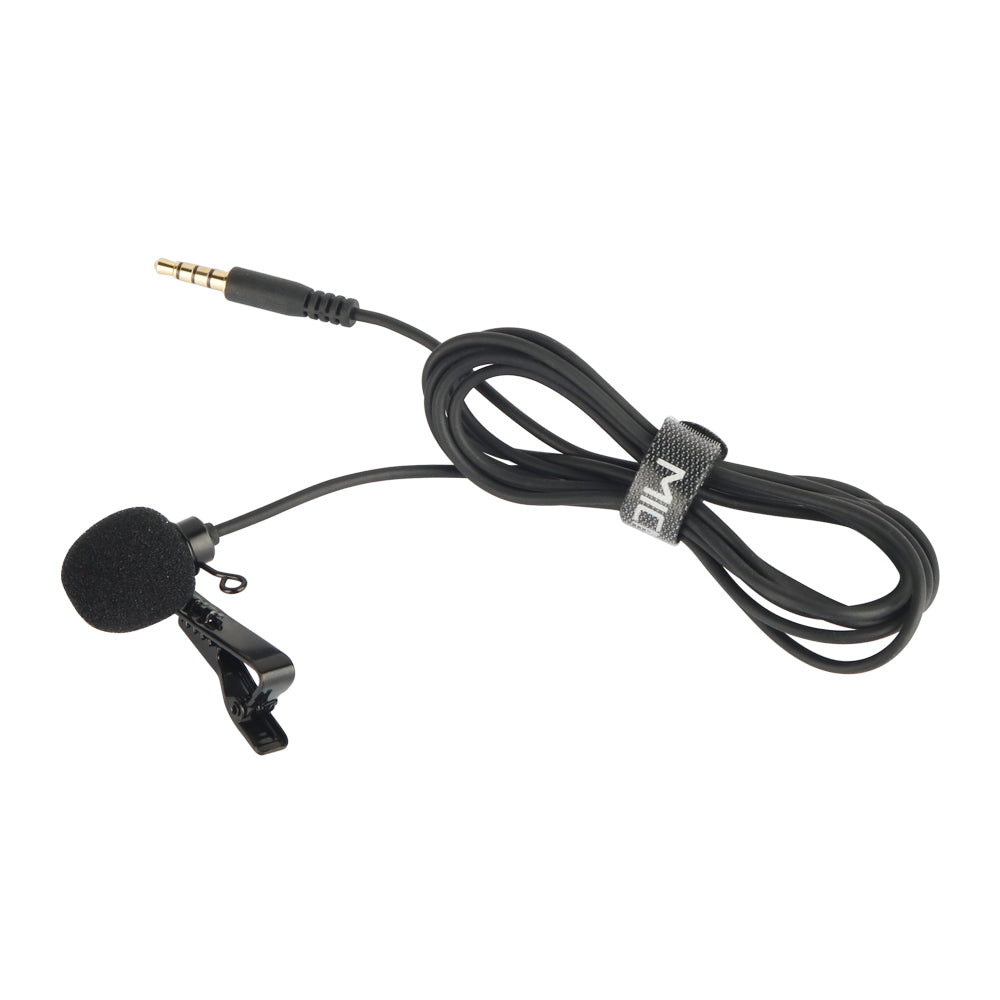 Fomito Micmov Professional Lavalier Lapel Microphone Omnidirectional Condenser Recording Mic
